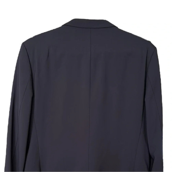 HUGO BOSS Aamon Hago Navy Blue Wool Career Blazer Sport Coat Red Label Size 42L - Picture 8 of 16